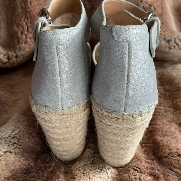 Marc Fisher Alida Ankle Strap Espadrille Wedge Sandal - Picture 4 of 11